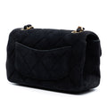 Extra Mini Rectangular Classic Suede Single Flap