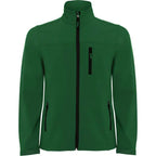 Softshell compuesto por 2 capas, con cremallera invertida efecto sellado, con protector de barbilla combinada y tirador Vetonek