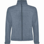 Softshell compuesto por 3 capas, con cremallera completa con protector de barbilla y tirador Vetonek