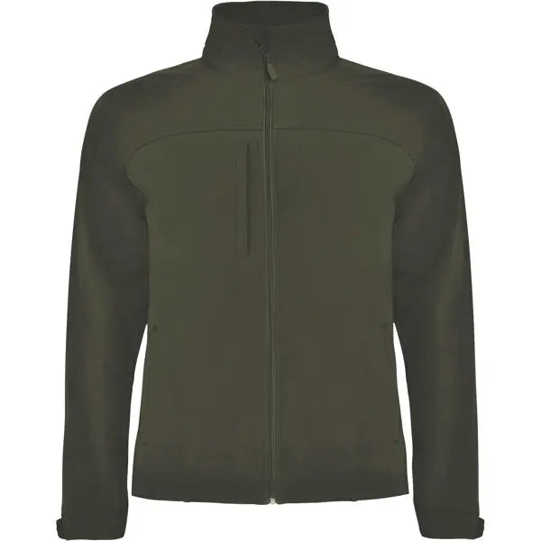 Softshell compuesto por 3 capas, con cremallera completa con protector de barbilla y tirador Vetonek