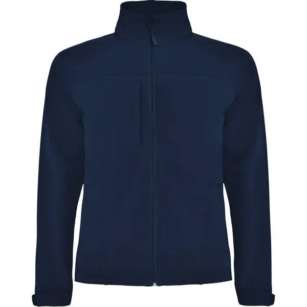 Softshell compuesto por 3 capas, con cremallera completa con protector de barbilla y tirador Vetonek