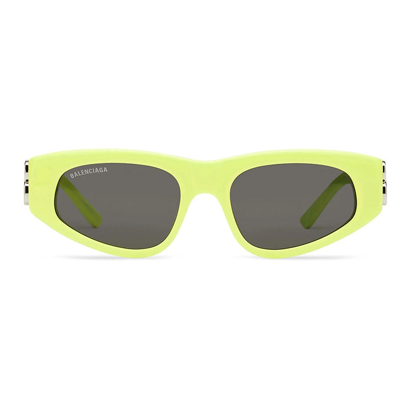 Balenciaga BB0095S007 Neon Acetate Sunglasses — Yellow