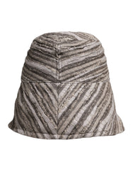 Men's Multicolor Stripes Cotton Bucket Cap Accessory