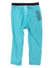 Women's Light Blue Dg Logo Nylon Cropped Tights Underwear Elastane Clothing