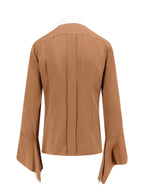 Max Mara Shirts Brown Seta - 42