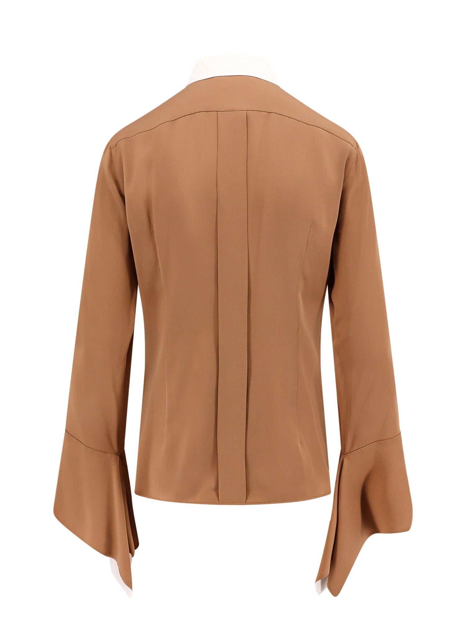 Max Mara Shirts Brown Seta - 42