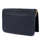 Croc Embossed Leather Cassandre Phone Holder