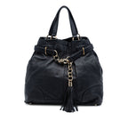 Large Leather Horsebit Sienna Tote