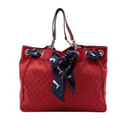 Large GG Canvas Positano Tote