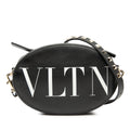 Calfskin Rockstud VLTN Oval Crossbody