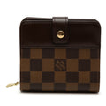 Damier Ebene Compact Zip Wallet