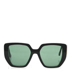 Gucci Acetate Square Frame Sunglasses GG0956S Green Black