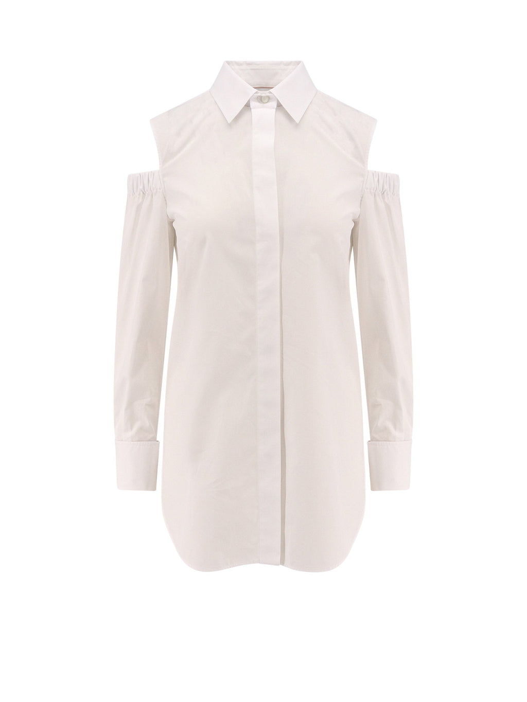 Max Mara Shirts White 100 % Cotone - 44
