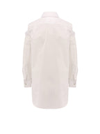 Max Mara Shirts White 100 % Cotone - 44
