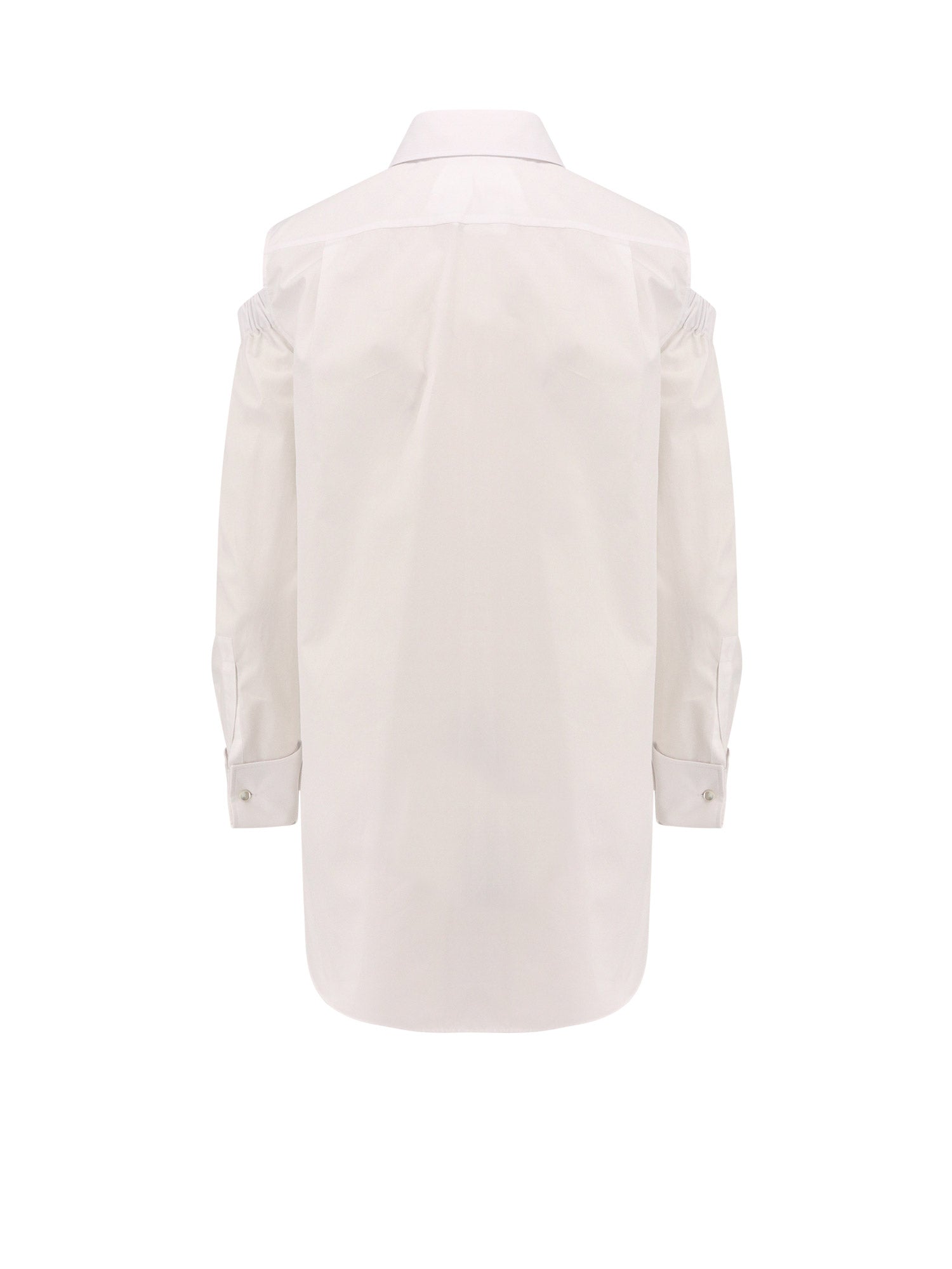 Max Mara Shirts White 100 % Cotone - 44