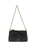 Pinko Double Shoulder Bag — Black