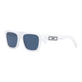 Dior Logo-Embellished White Frame Sunglasses — White