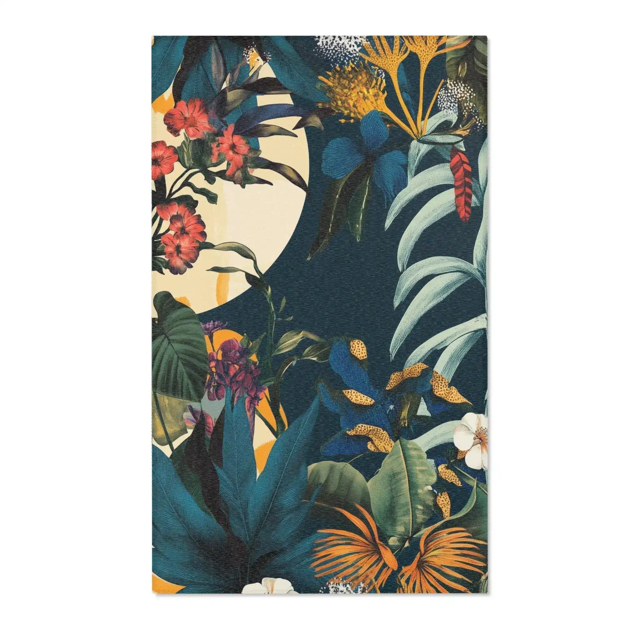 Moonlit Tropics Accent Rug