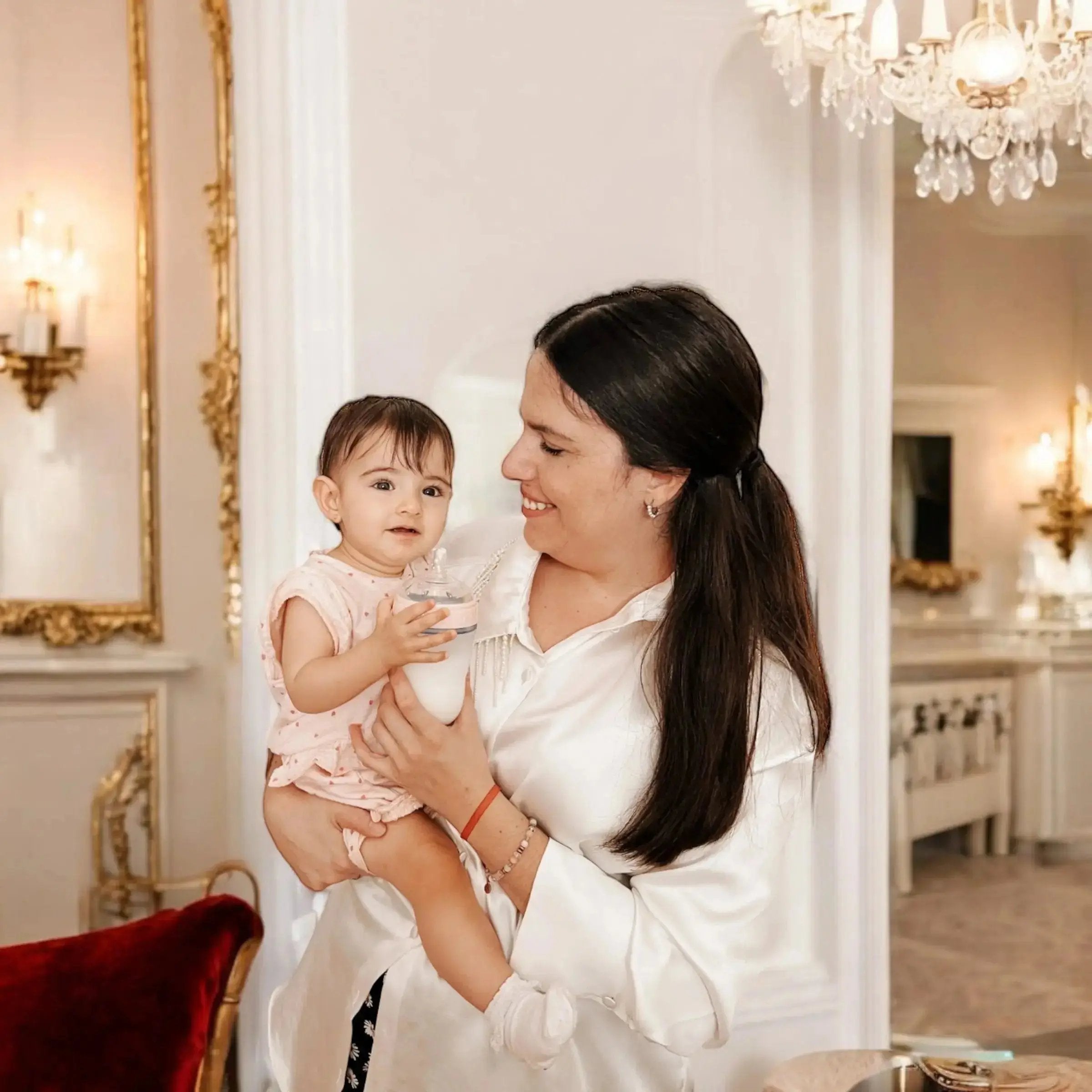 Biberon de silicona como el pecho de mamá Nenina & Co