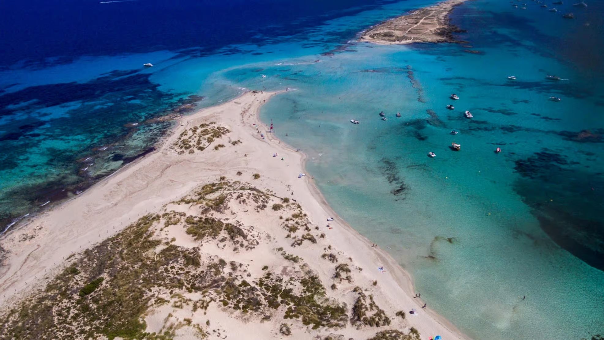 Formentera Boat Trip with Full-Day Meals, Unlimited Drinks and Water Activities