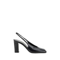 Women's Black Calf Leather Pumps