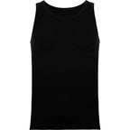 Camiseta de tirantes anchos, corte semientallado, ribeteado en punto liso en escote y sisa Vetonek