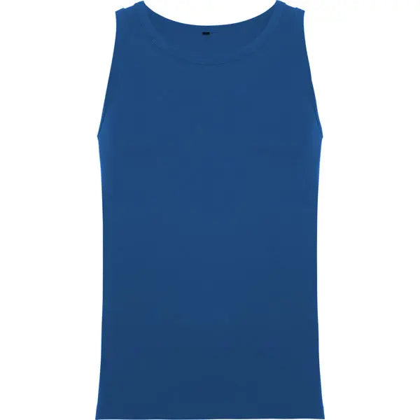 Camiseta de tirantes anchos, corte semientallado, ribeteado en punto liso en escote y sisa Vetonek