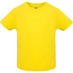 Camiseta de manga corta especial para bebé, confeccionada con tejido en galga fina y acabado compactado Vetonek