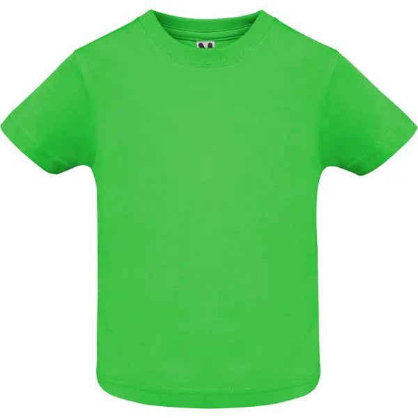 Camiseta de manga corta especial para bebé, confeccionada con tejido en galga fina y acabado compactado Vetonek