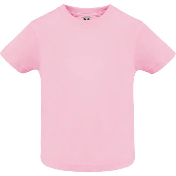 Camiseta de manga corta especial para bebé, confeccionada con tejido en galga fina y acabado compactado Vetonek