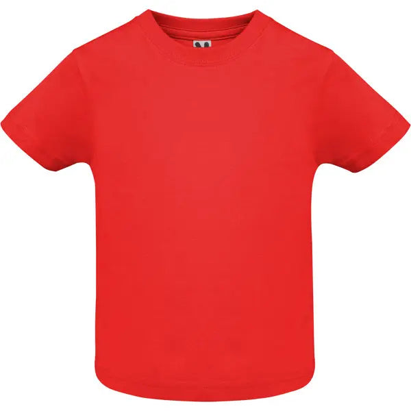 Camiseta de manga corta especial para bebé, confeccionada con tejido en galga fina y acabado compactado Vetonek