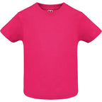 Camiseta de manga corta especial para bebé, confeccionada con tejido en galga fina y acabado compactado Vetonek