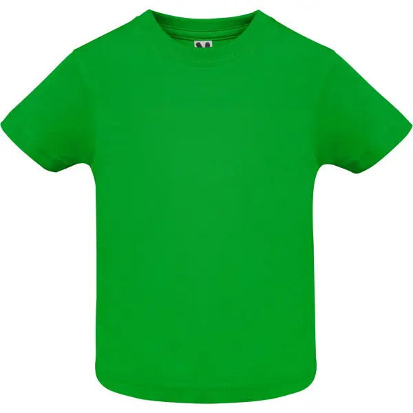 Camiseta de manga corta especial para bebé, confeccionada con tejido en galga fina y acabado compactado Vetonek