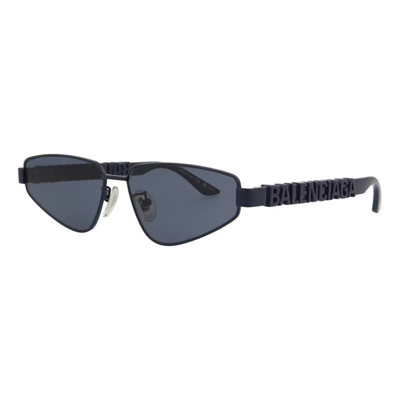 Balenciaga Metal Frame Sunglasses — Black