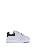 Alexander McQueen Leather Platform Sneakers — White