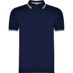 Polo de manga corta, cuello con tapeta de 3 botones a tono Vetonek