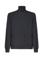 Fay Sweaters Grey Virgin Wool - 48