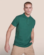 Polo de hombre con manga corta de alta calidad, en tejido confortable Vetonek