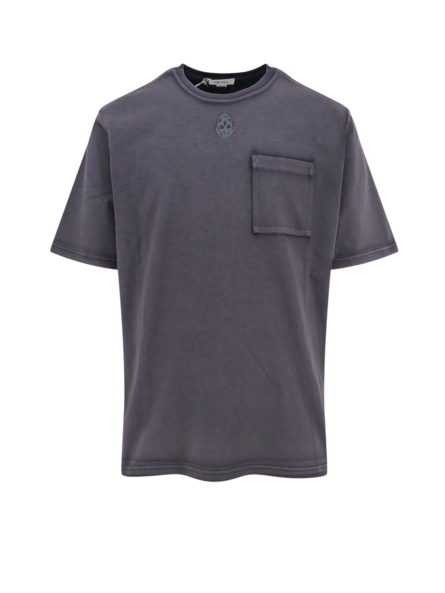 Alexander McQueen T-shirts and Polos Black Cotone - M
