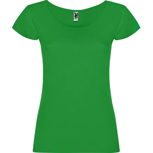 Camiseta de manga corta, escote redondo, ribeteado y pronunciado Vetonek