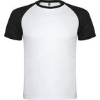 Camiseta deportiva de manga corta estilo ranglan en contraste Vetonek