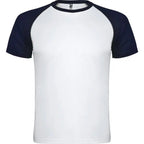 Camiseta deportiva de manga corta estilo ranglan en contraste Vetonek
