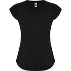 Camiseta técnica multi-deporte de mujer manga corta estilo manga ranglan Vetonek