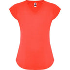 Camiseta técnica multi-deporte de mujer manga corta estilo manga ranglan Vetonek