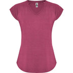 Camiseta técnica multi-deporte de mujer manga corta estilo manga ranglan Vetonek