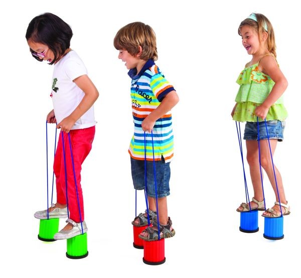 Zancos Plastico Bajos (par)