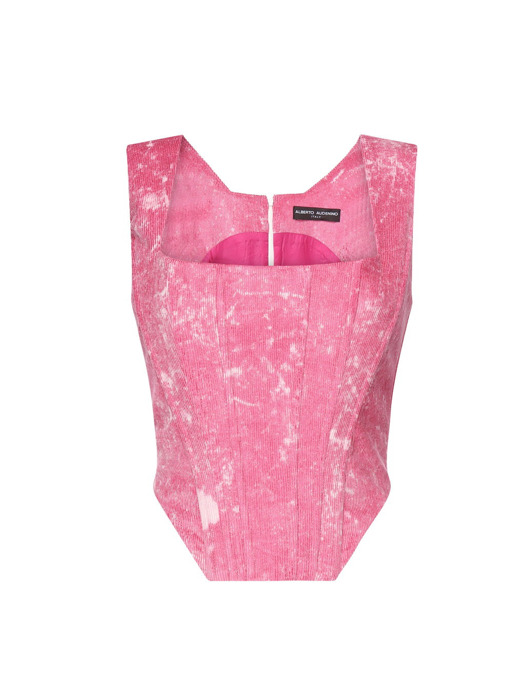 Alberto Audenino Top Pink Batik