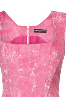 Alberto Audenino Top Pink Batik