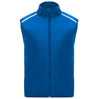 Chaleco técnico ligero de running, con cremallera frontal a tono con protector de barbilla Vetonek