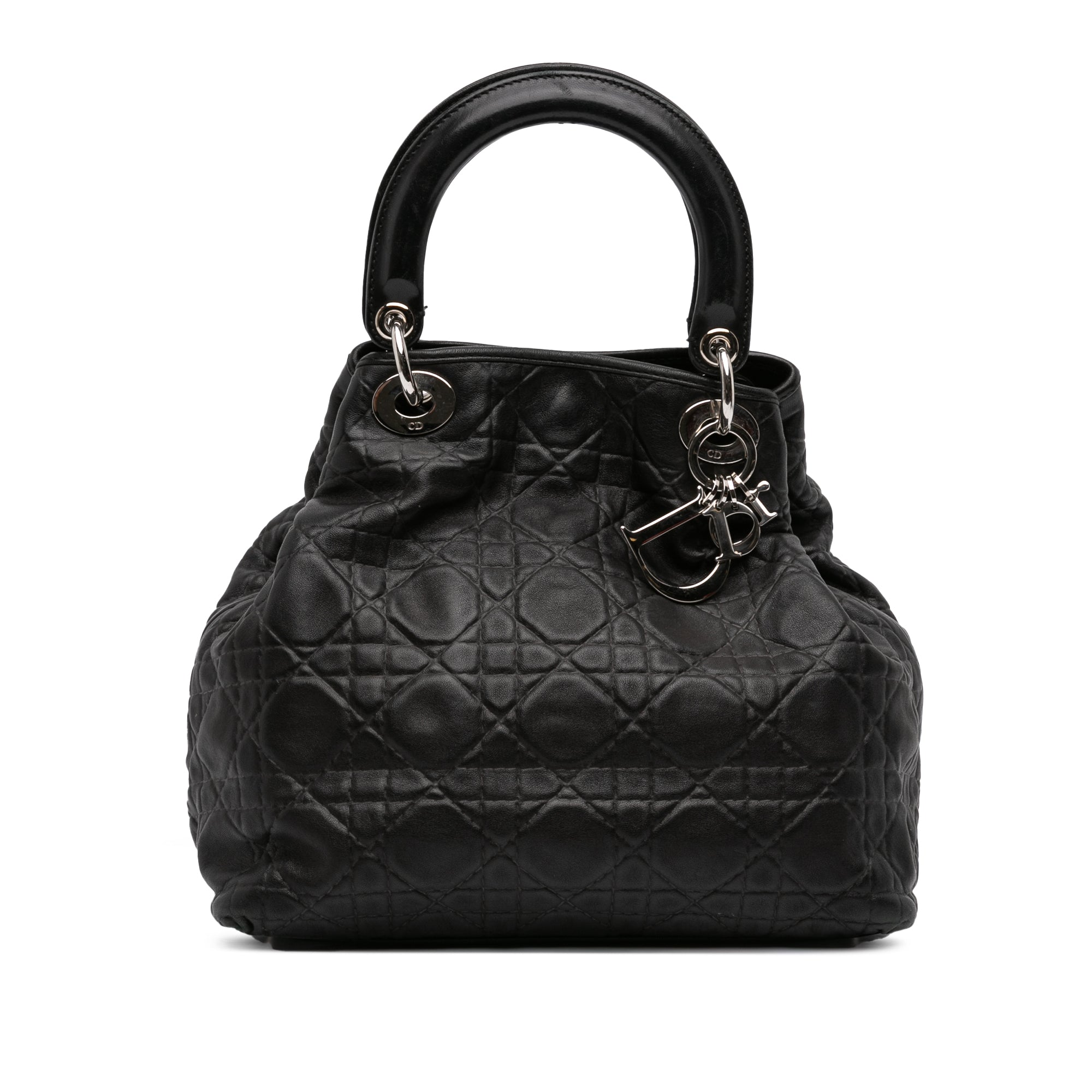 Lambskin Cannage Soft Lady Dior